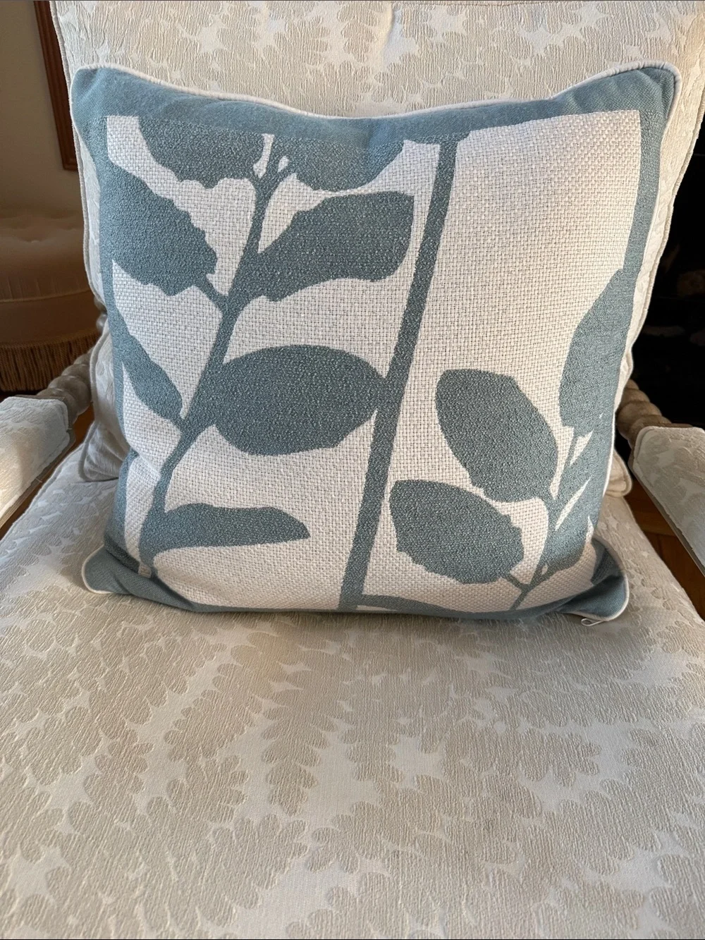 (2) Frontgate Indoor/Ourdoor Pillows